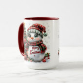 Mug Christmas Snowman (Devant gauche)