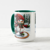 Mug Christmas Snowman (Devant gauche)