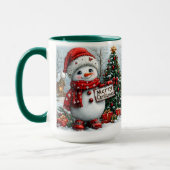 Mug Christmas Snowman (Gauche)