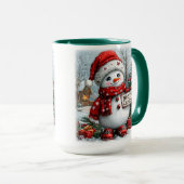 Mug Christmas Snowman (Devant droit)
