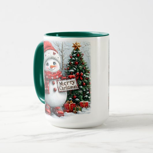 Mug Christmas Snowman (Devant gauche)