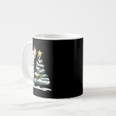 Mug Christmas Snowman Christmas Tree Funny Snowman Lov (Devant gauche)