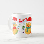 Mug Christmas Snowmen (Devant gauche)