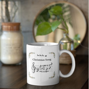 Mug Christmas Song Père Noël équitation