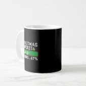 Mug Christmas Spirit Loading 67 Six Seven Meme Funny S (Devant gauche)