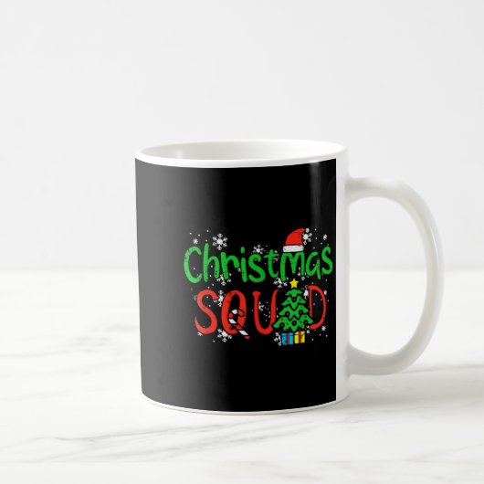 Mug Christmas Squad Family Xmas Crew Men Women Boys Gi (Droite)