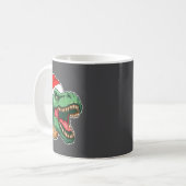 Mug Christmas T-rex  (Devant gauche)