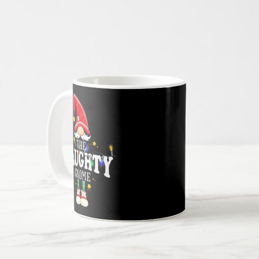 Mug Christmas The Naughty Gnome X-mas Matching Pjs (Devant gauche)