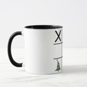 Mug Christmas Tic Tac Toe