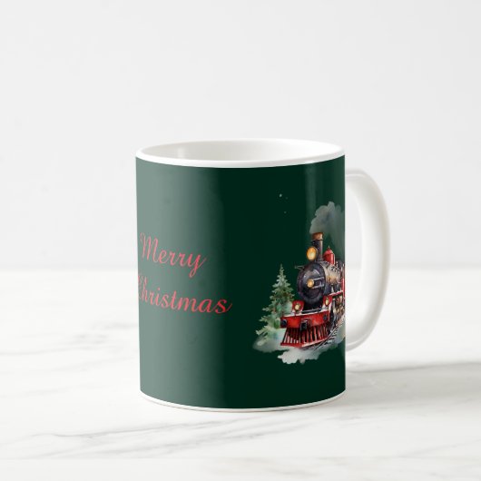 Mug Christmas Train (Devant droit)