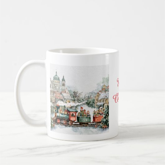 Mug Christmas train (Gauche)