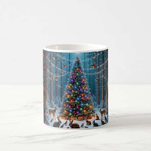 Mug Christmas Tree and Ornaments (Centre)