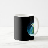 Mug Christmas Tree Beamed By Ufo For Interstellar Holi (Devant droit)