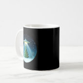 Mug Christmas Tree Beamed By Ufo For Interstellar Holi (Devant gauche)