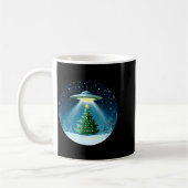 Mug Christmas Tree Beamed By Ufo For Interstellar Holi (Gauche)