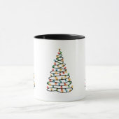 Mug Christmas Tree Made of Lights (Centre)