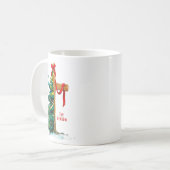 Mug Christmas Tree The Season Jesus Cross The Reason  (Devant gauche)