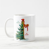 Mug Christmas Tree The Season Jesus Cross The Reason (Gauche)