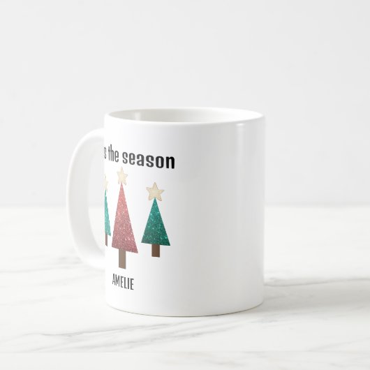 Mug  Christmas Trees  (Devant gauche)