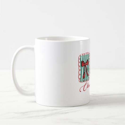 Mug Christmas Vibes Festive Holiday Design (Gauche)