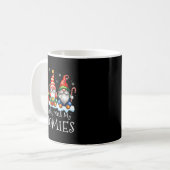 Mug Christmas With My Gnomies Buffalo Plaid Gnome Fami (Devant gauche)