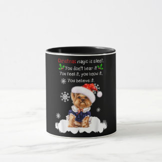 Mug Christmas Yorkshire Terrier Funny Yorkie Puppy