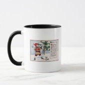 Mug ChristmasBoy abattre l'arbre de Noël (Gauche)