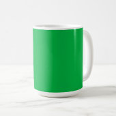 Mug Chroma couleur clé vert (Devant droit)
