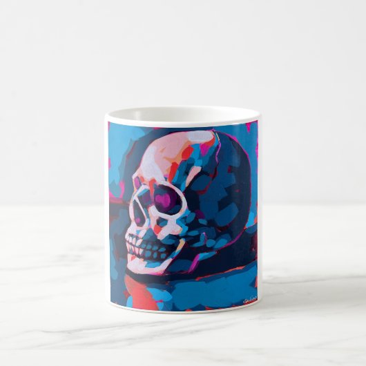 Mug Chromatic Skull Painting (Centre)