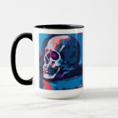 Mug Chromatic Skull Painting (Gauche)