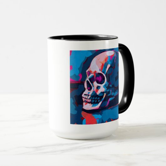 Mug Chromatic Skull Painting (Devant droit)