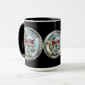 MUG CHROME SKULL (Devant gauche)
