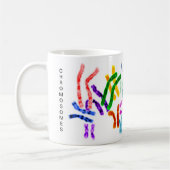 Mug Chromosomes, molécules d'ADN (Gauche)
