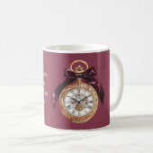 Mug Chronomètre Ne remettez pas à demain ce que vous p (Devant droit)
