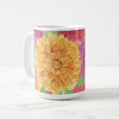 Mug Chrysanthème inspiré à l'automne (Devant gauche)