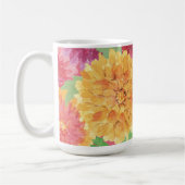 Mug Chrysanthème inspiré à l'automne (Gauche)
