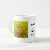 Mug Chrysanthème jaune de la boue (Devant gauche)