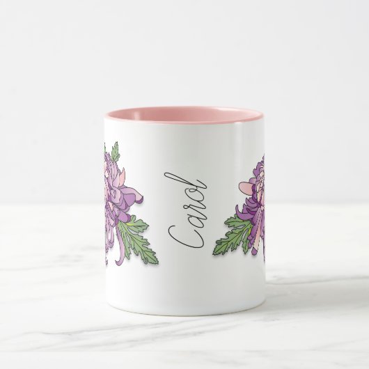 Mug Chrysanthème pourpre (Centre)