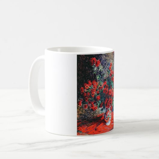 Mug Chrysanthème rouge, Monet (Devant gauche)