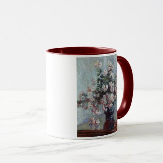 Mug Chrysanthèmes (Devant droit)