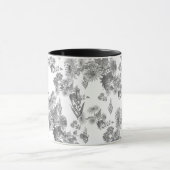 Mug Chrysanthèmes Lilac, boue aquarelle (Centre)