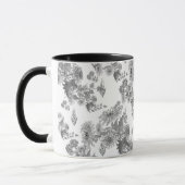 Mug Chrysanthèmes Lilac, boue aquarelle (Gauche)