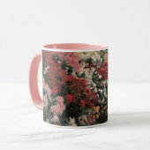 Mug Chrysanthèmes par Dennis Bunker Miller, Beaux-Arts (Devant gauche)