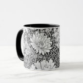 Mug Chrysanthemum Gray, William Morris (Devant gauche)