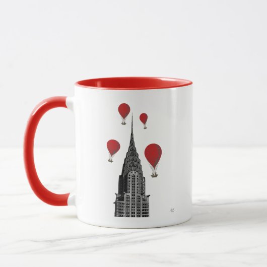 Mug Chrysler Building et Red Hot Air Ballots (Gauche)