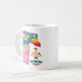 Mug CHUBBY CHASER LGBT Gay pride Funny Twink Cadeau (Devant gauche)