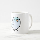 Mug Chubby Dilute clair Parrotlet bleu (Devant droit)