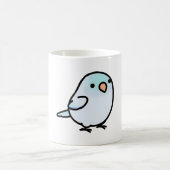 Mug Chubby Dilute clair Parrotlet bleu (Centre)