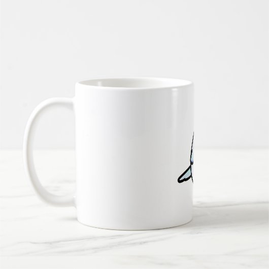 Mug Chubby Dilute clair Parrotlet bleu (Gauche)