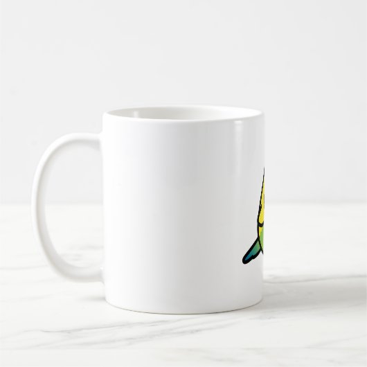 Mug Chubby Green Budgie - Femme (Gauche)